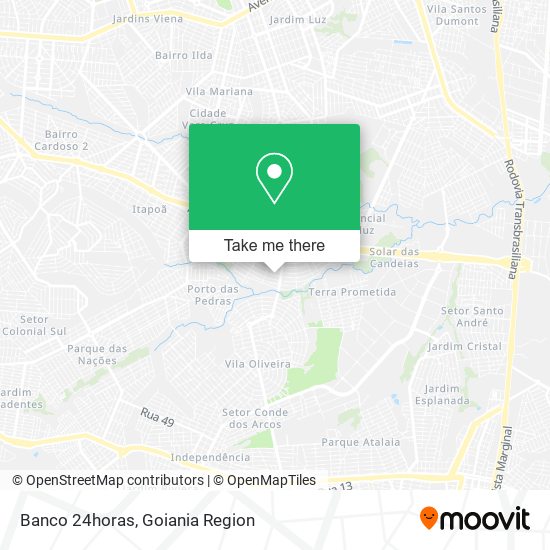 Banco 24horas map