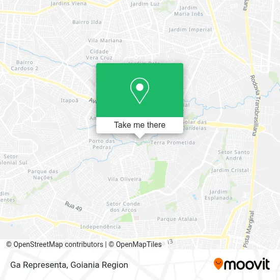 Ga Representa map