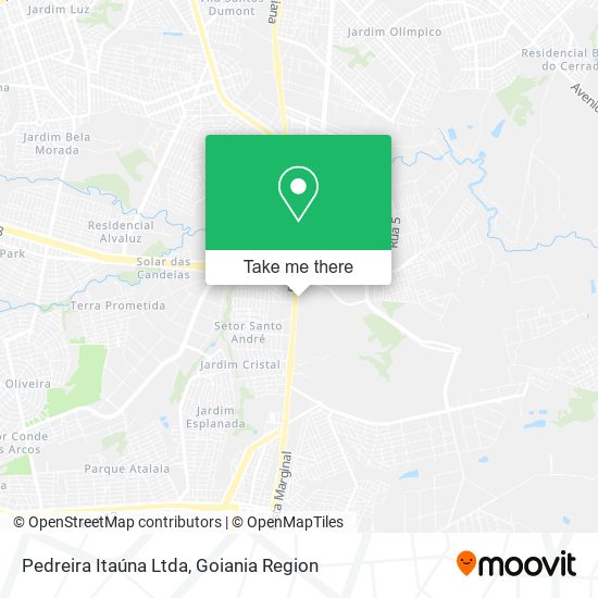 Pedreira Itaúna Ltda map