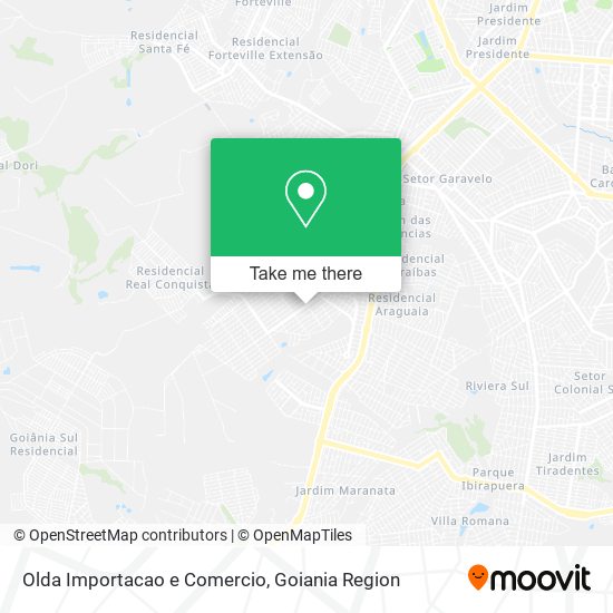 Olda Importacao e Comercio map