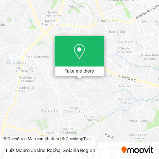 Mapa Luiz Mauro Josino Rocha