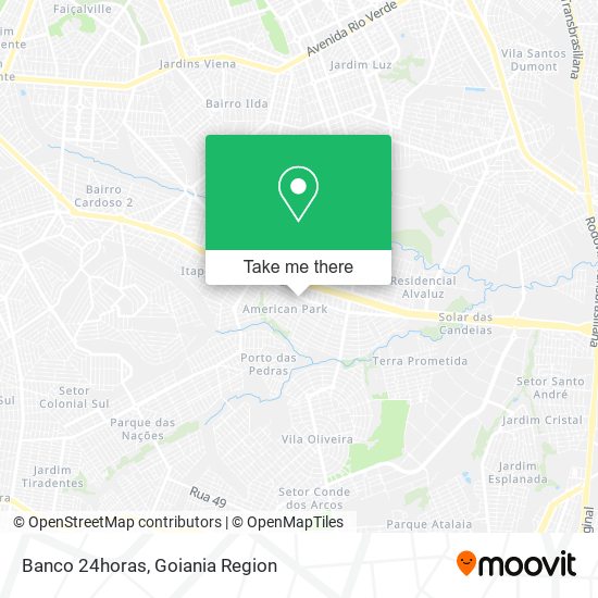 Banco 24horas map