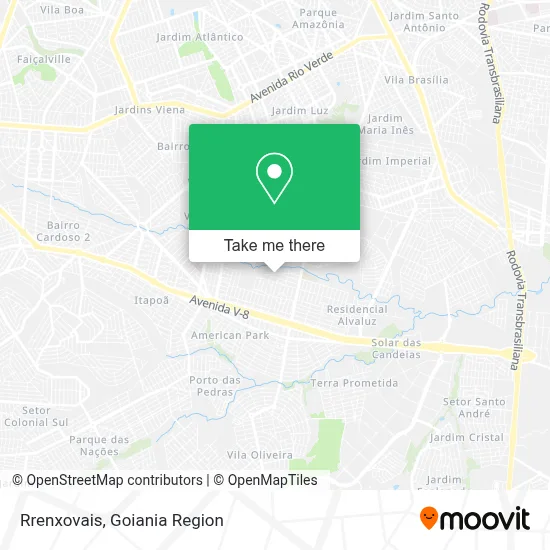 Rrenxovais map