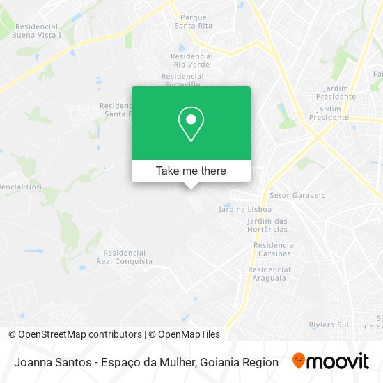 Joanna Santos - Espaço da Mulher map