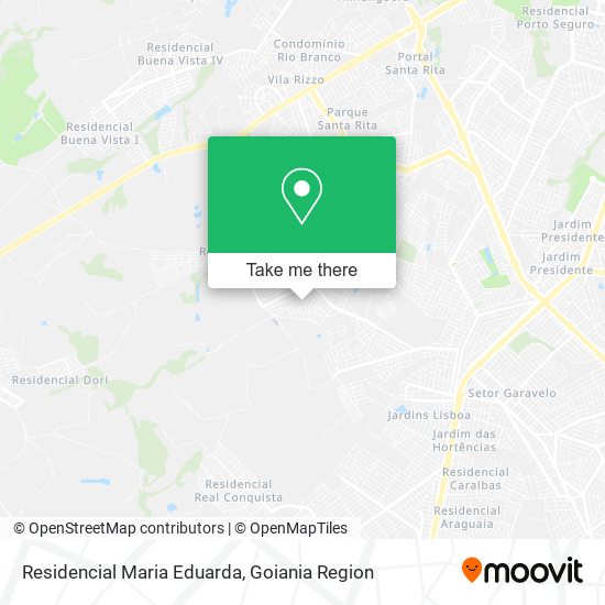 Mapa Residencial Maria Eduarda