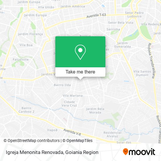 Igreja Menonita Renovada map