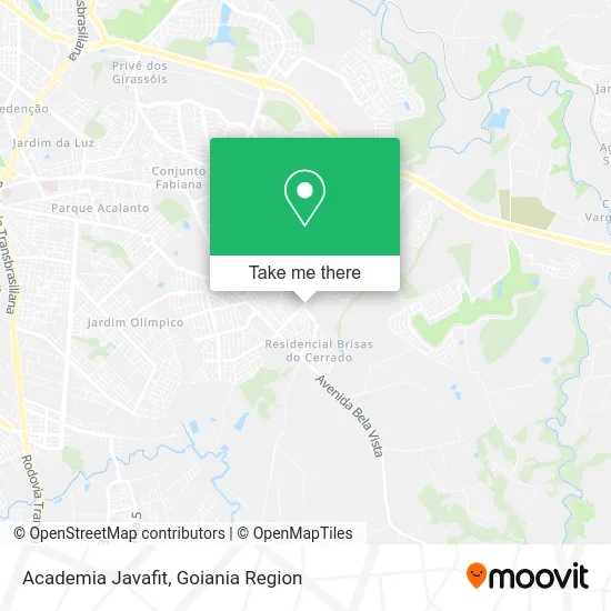 Academia Javafit map