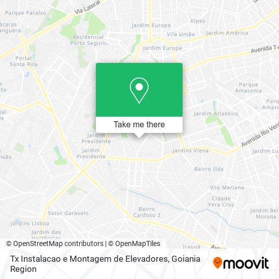 Tx Instalacao e Montagem de Elevadores map