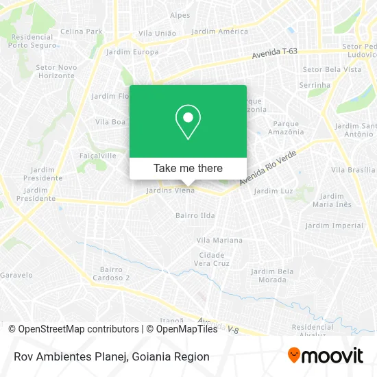 Rov Ambientes Planej map