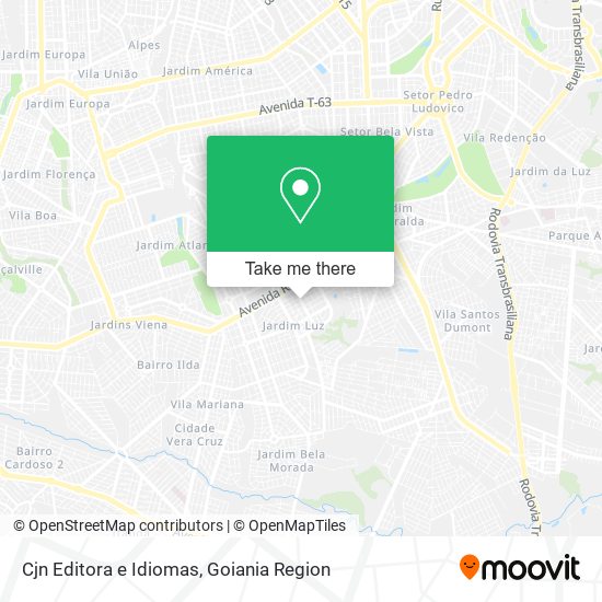 Cjn Editora e Idiomas map