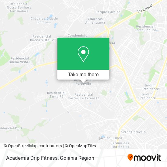 Academia Drip Fitness map