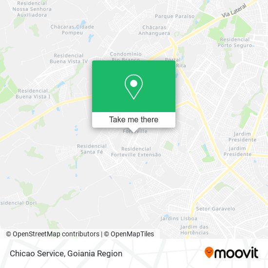Chicao Service map