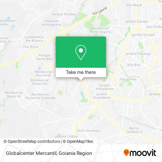 Globalcenter Mercantil map