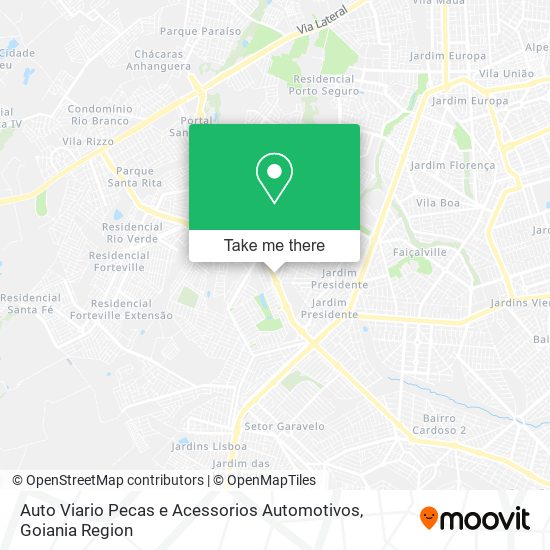 Auto Viario Pecas e Acessorios Automotivos map