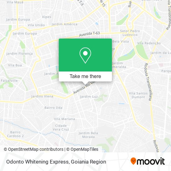 Odonto Whitening Express map