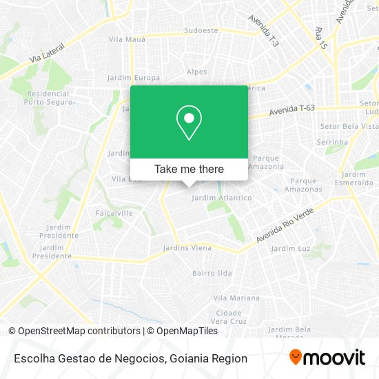 Escolha Gestao de Negocios map