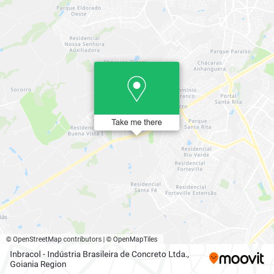 Inbracol - Indústria Brasileira de Concreto Ltda. map