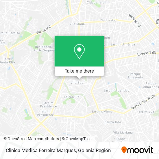 Mapa Clinica Medica Ferreira Marques