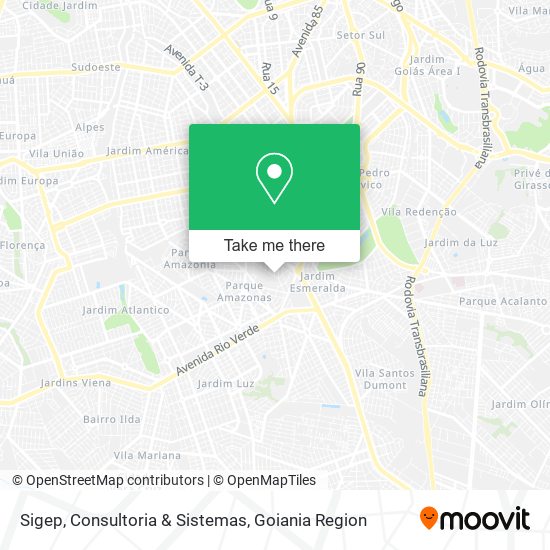 Sigep, Consultoria & Sistemas map
