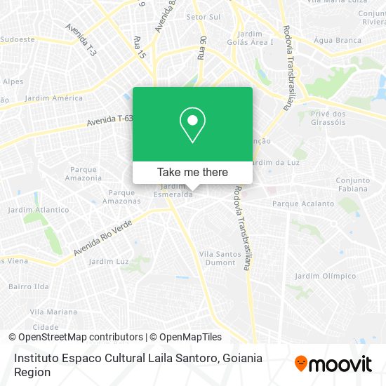 Instituto Espaco Cultural Laila Santoro map