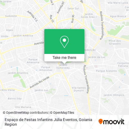 Espaço de Festas Infantins Júlia Eventos map