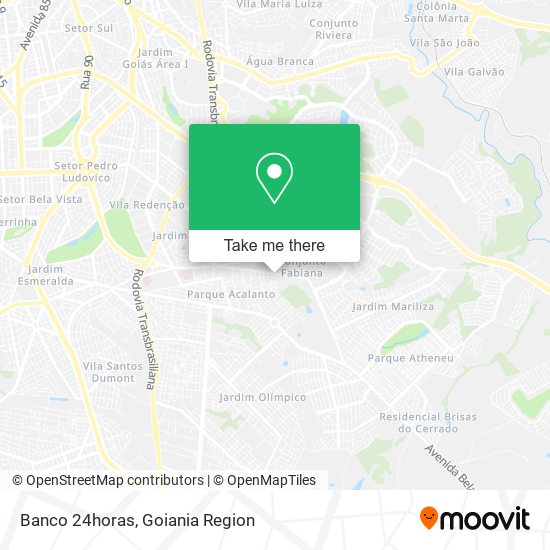 Banco 24horas map