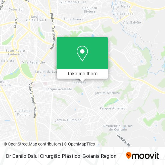 Dr Danilo Dalul Cirurgião Plástico map
