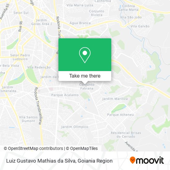 Luiz Gustavo Mathias da Silva map