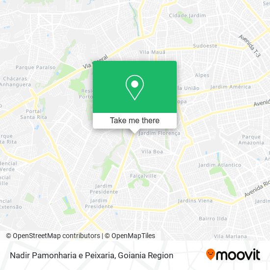 Nadir Pamonharia e Peixaria map