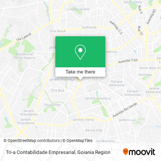 Tri-a Contabilidade Empresarial map