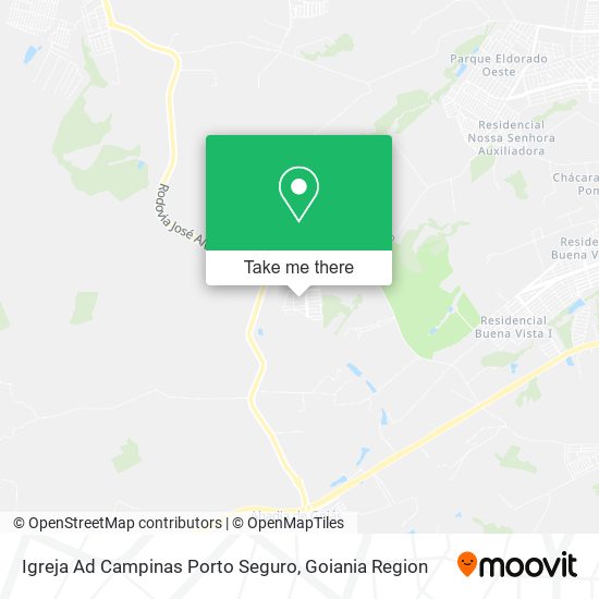 Igreja Ad Campinas Porto Seguro map