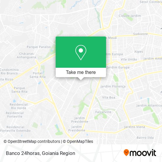 Banco 24horas map