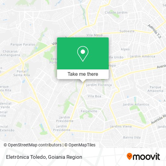 Eletrônica Toledo map