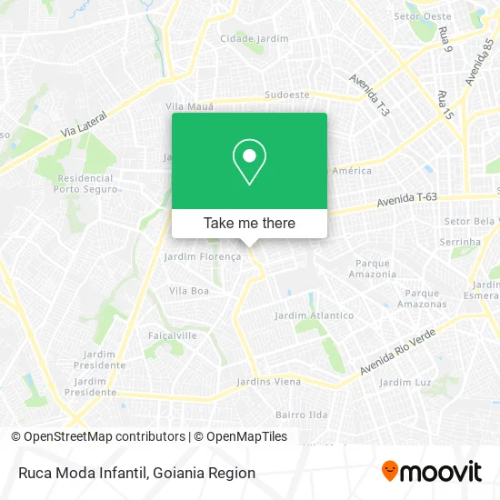 Ruca Moda Infantil map