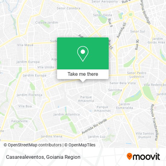 Casarealeventos map