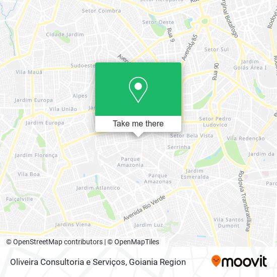 Oliveira Consultoria e Serviços map