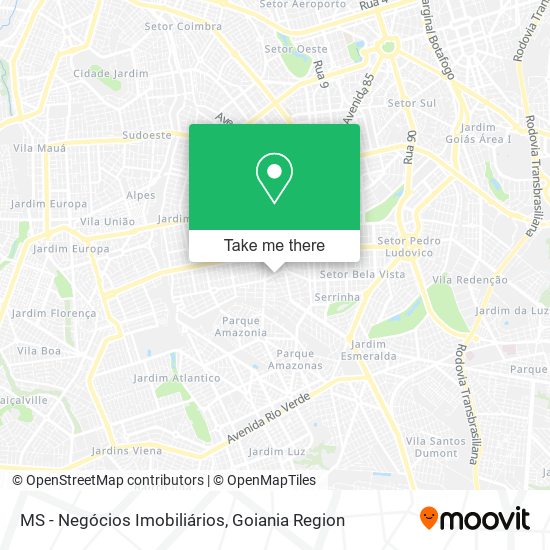 Mapa MS - Negócios Imobiliários