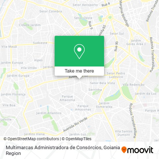 Mapa Multimarcas Administradora de Consórcios