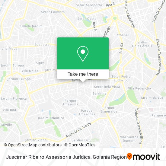 Juscimar Ribeiro Assessoria Jurídica map