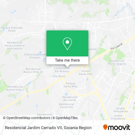 Residencial Jardim Cerrado VII map