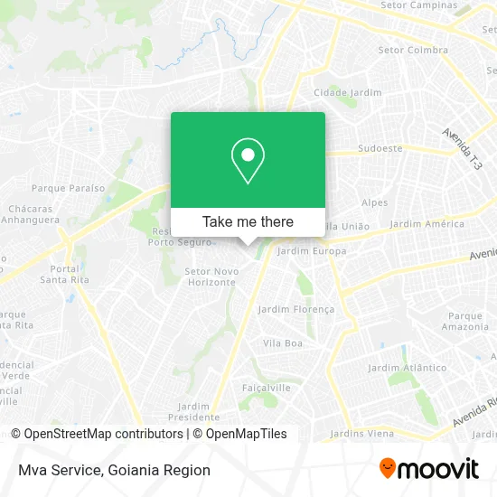 Mva Service map