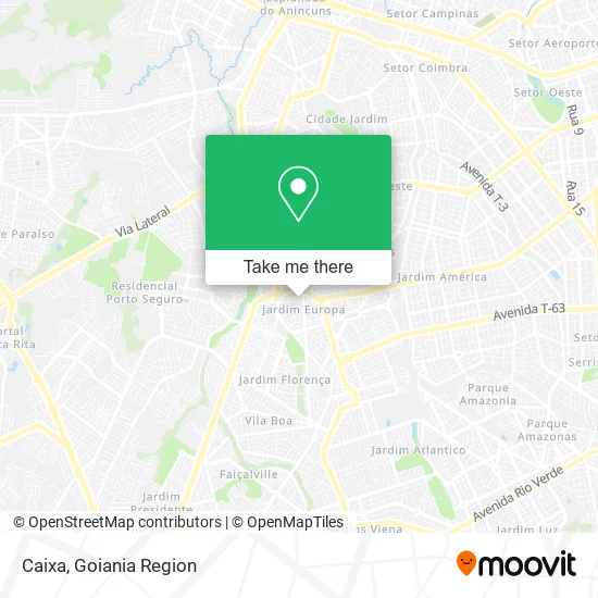 Caixa map