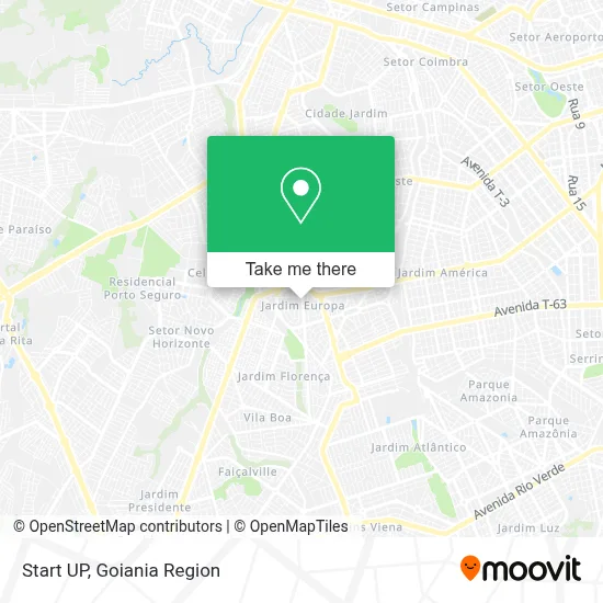 Start UP map