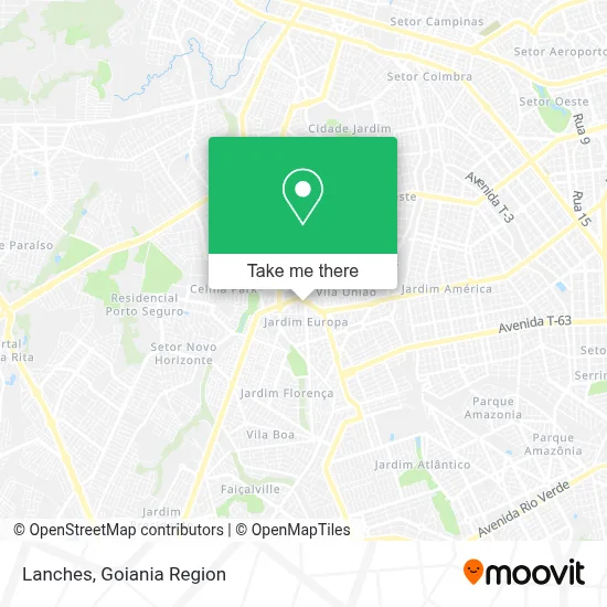 Lanches map