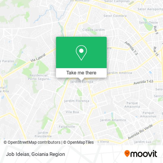 Job Ideias map