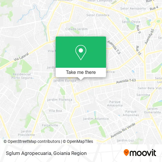 Sglum Agropecuaria map