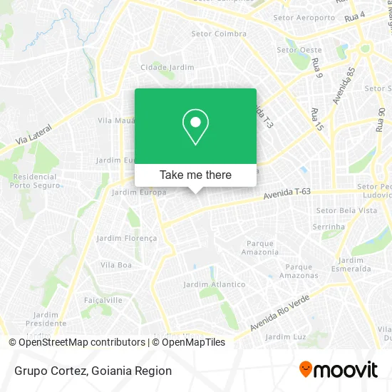 Grupo Cortez map