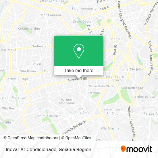 Inovar Ar Condicionado map