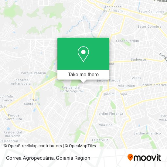Correa Agropecuária map