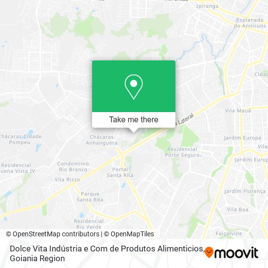 Dolce Vita Indústria e Com de Produtos Alimenticios map